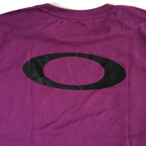 NWT MEN'S OAKLEY Hydrolix BARK SS TEE SHIRT Dark Purple SMALL - Picture 5 of 6